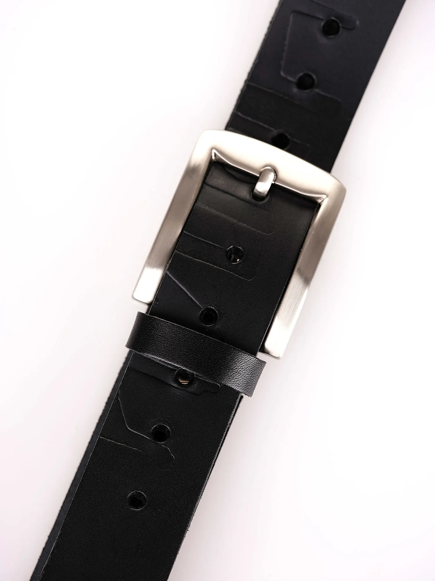 Black Genuine Leather Belt