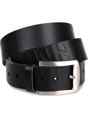 Black Genuine Leather Belt