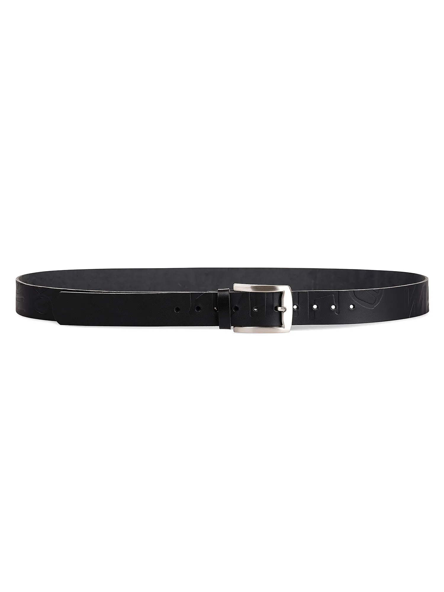 Black Genuine Leather Belt