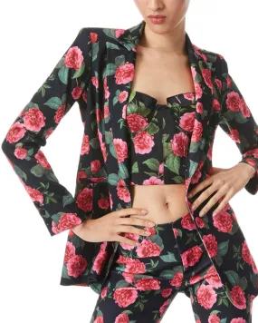 Blazer Breann Cheri Floral nero