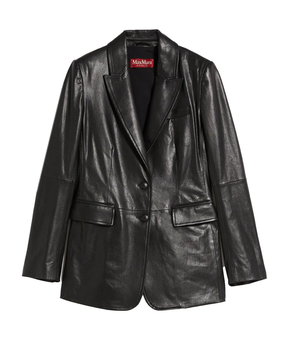 Blazer Oscuri pelle nera