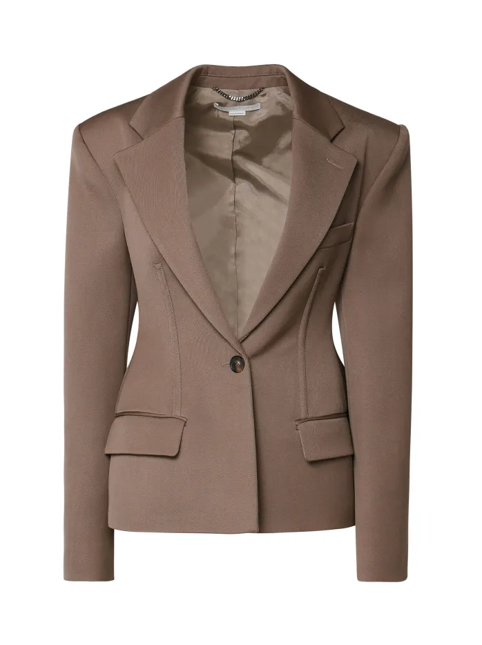 BLAZER TAGLIO GEOMETRICO STRUTTURATO