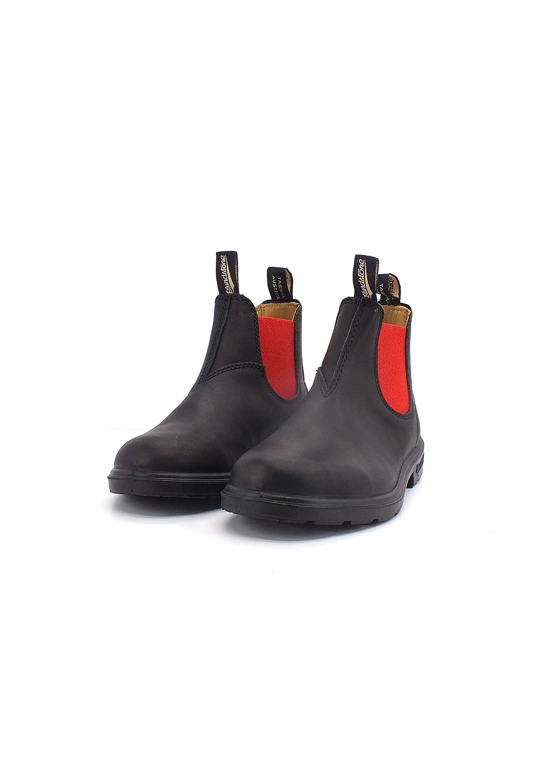 BLUNDSTONE Stivaletto Polacco Bimbo Black Red 581