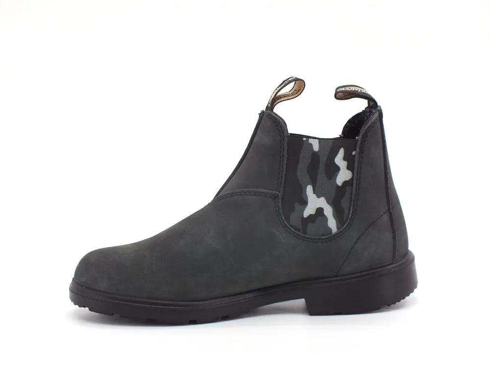 BLUNDSTONE Stivaletto Polacco Elastici Rustic Black Camouflage 1994