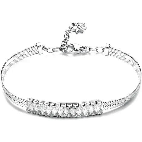 BROSWAY Bracciale donna a catena snake Brosway Desideri 