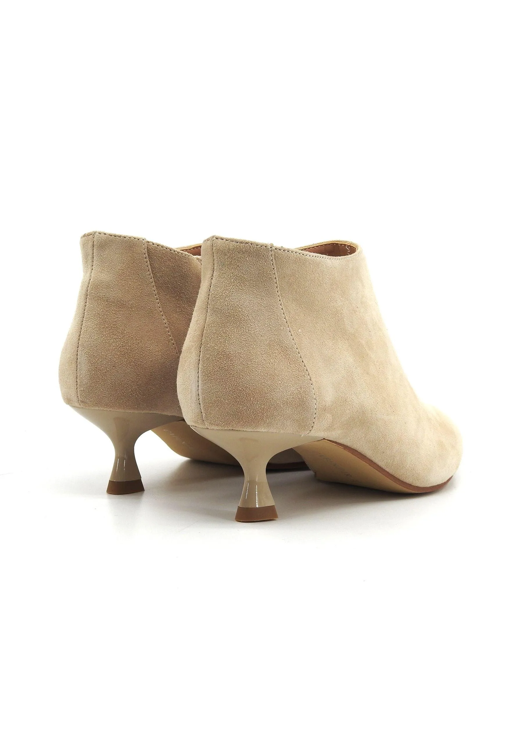 CAFENOIR Stivaletto Tronchetto Donna Ecru Beige EF5004