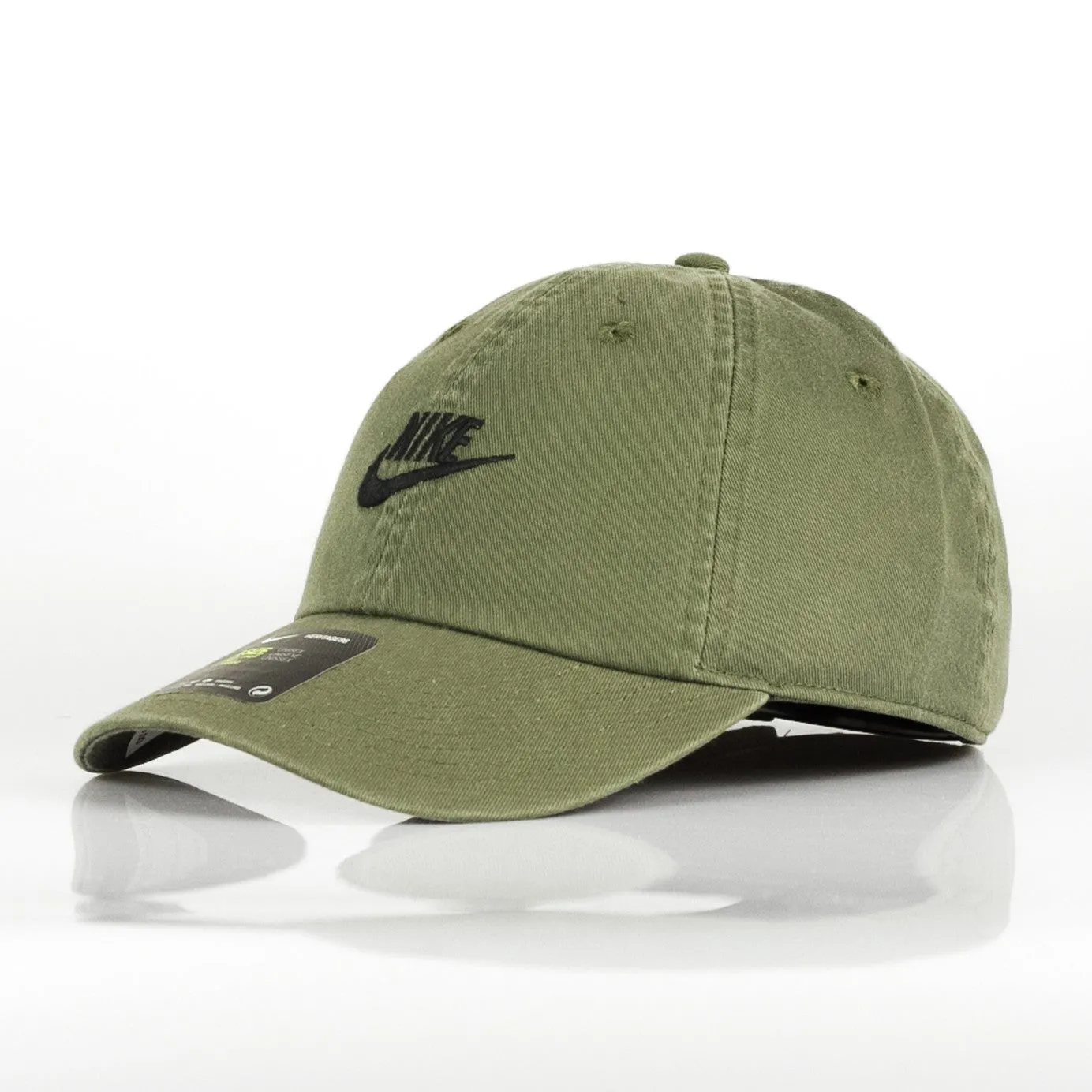 Cappellino Visiera Curva Uomo H86 Futura Washed Olive/black