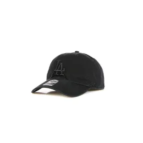 cappellino visiera curva uomo mlb clean up losdod BLACK/BLACK