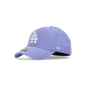 cappellino visiera curva uomo mlb clean up losdod LAVENDER/WHITE