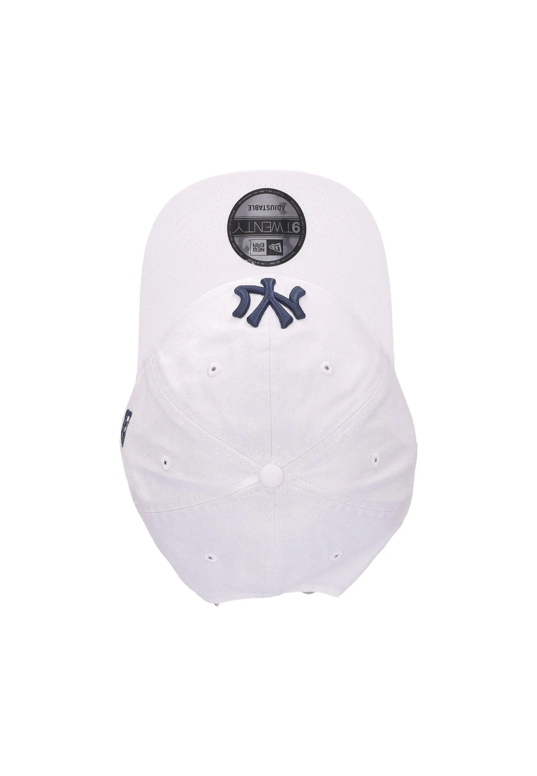 Cappellino Visiera Curva Uomo Mlb Core Classic 920 Neyyan White/black