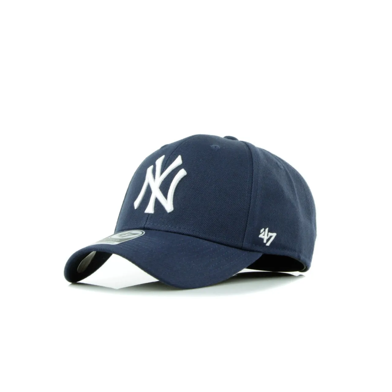 Cappellino Visiera Curva Uomo Mlb Mvp Neyyan Light Navy/white