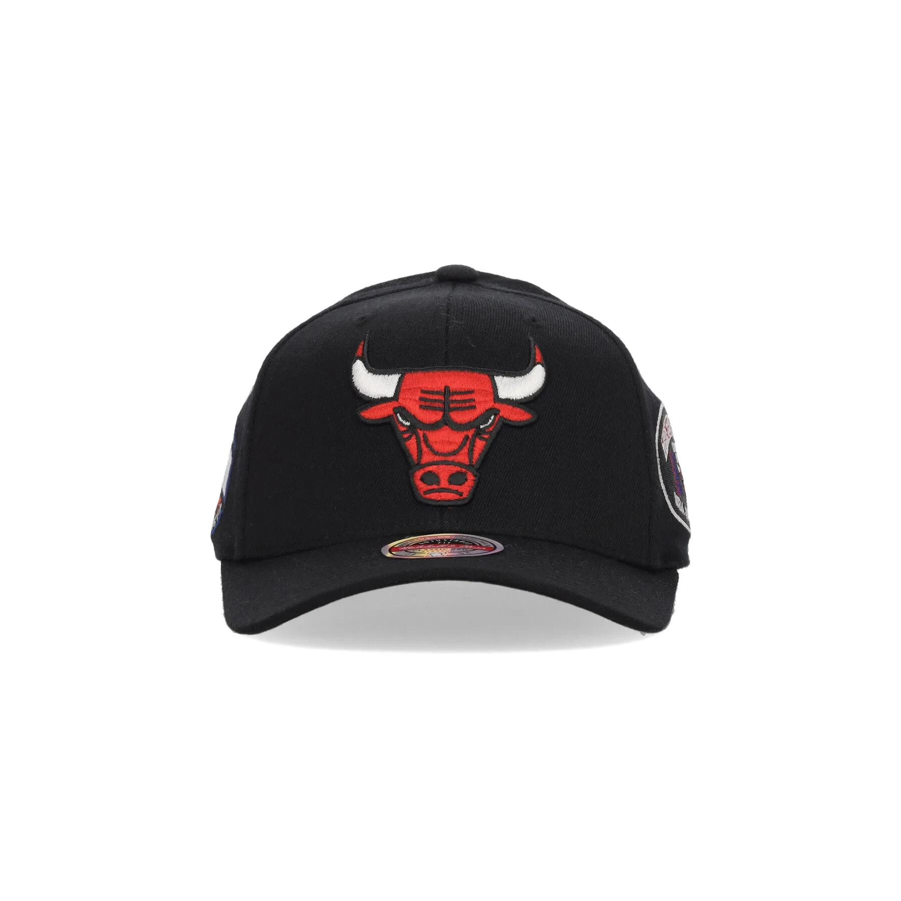 Cappellino Visiera Curva Uomo Nba Home Town Classic Red Chibul Black