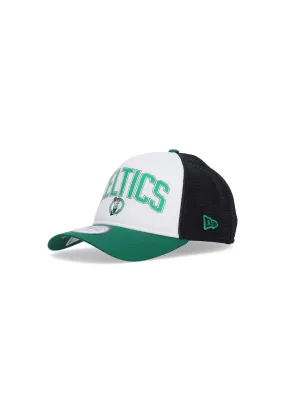 Cappellino Visiera Curva Uomo Nba Retro Trucker Boscel Kelly Green/black