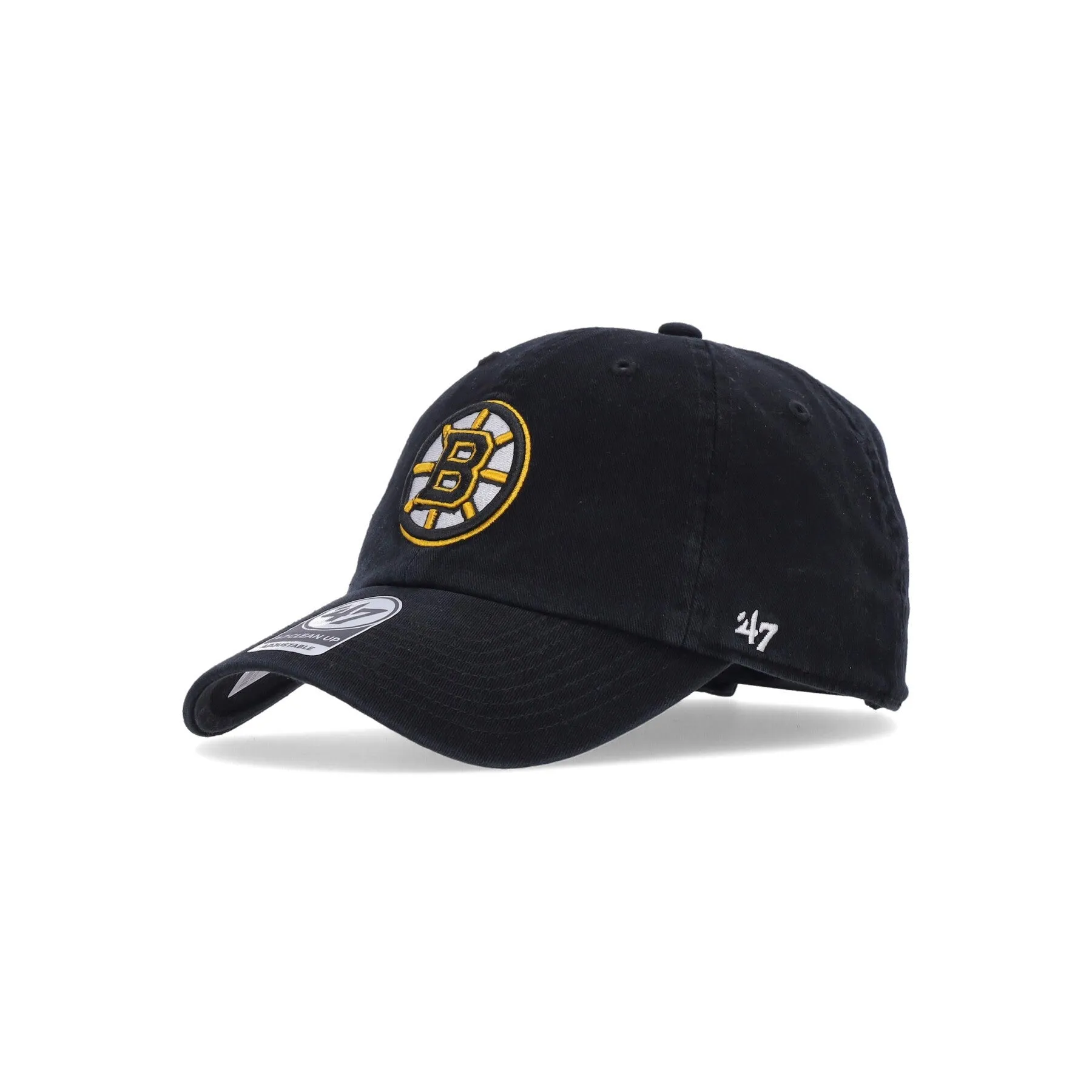 Cappellino Visiera Curva Uomo Nhl Clean Up Bosbru Black