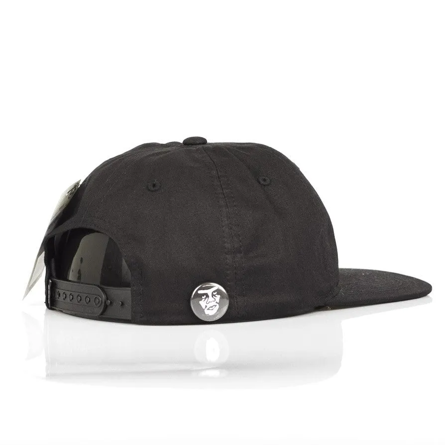 Cappellino Visiera Piatta Uomo Barrage 6 Panel Snapback Black