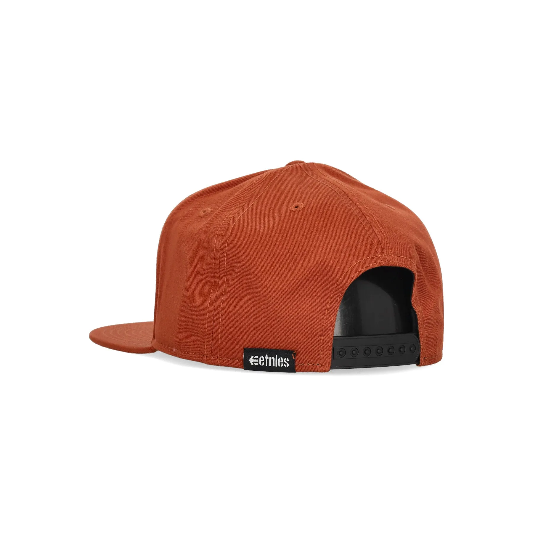 Cappellino Visiera Piatta Uomo Icon Snapback Rust