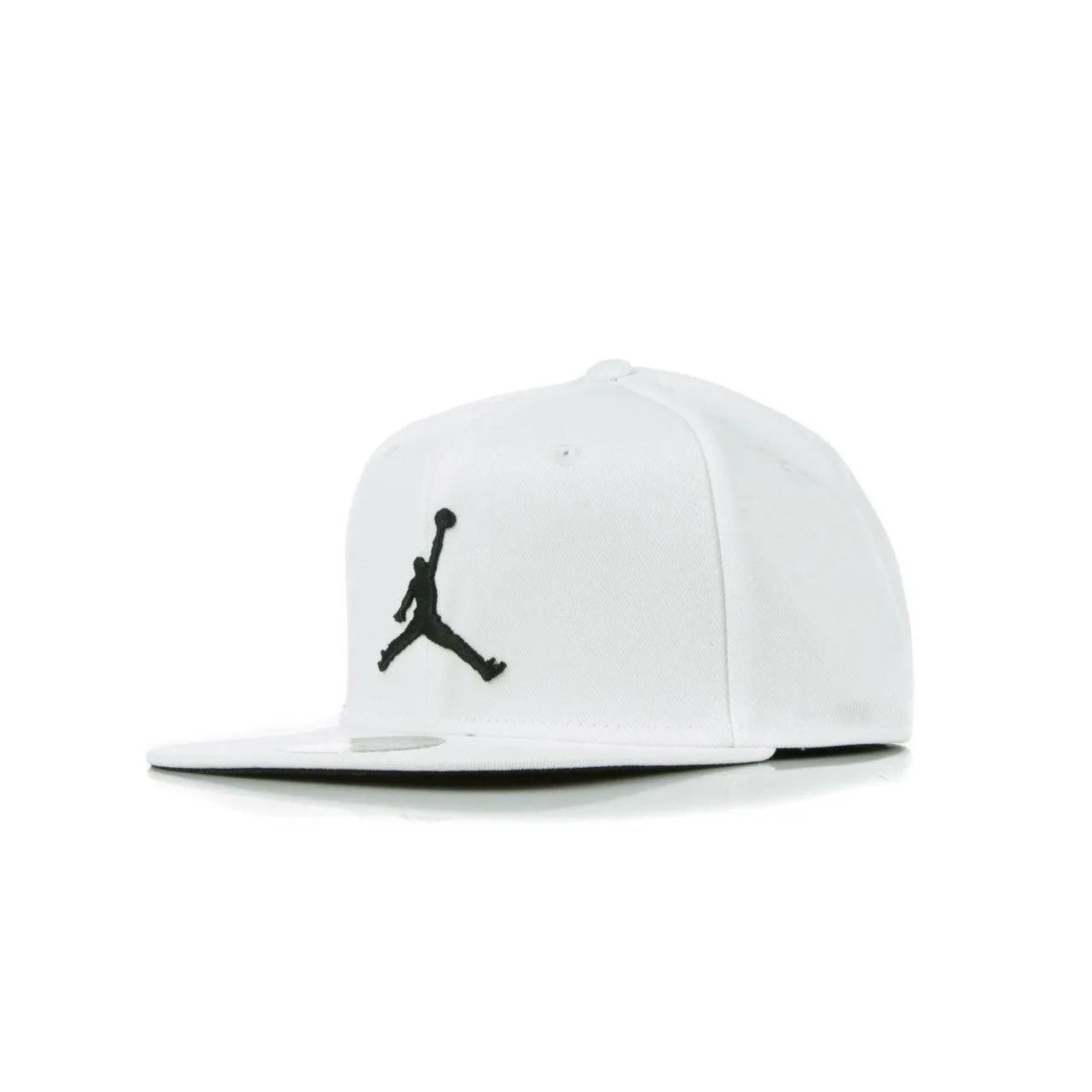 Cappellino Visiera Piatta Uomo Jordan Pro Jumpman Sb White/black