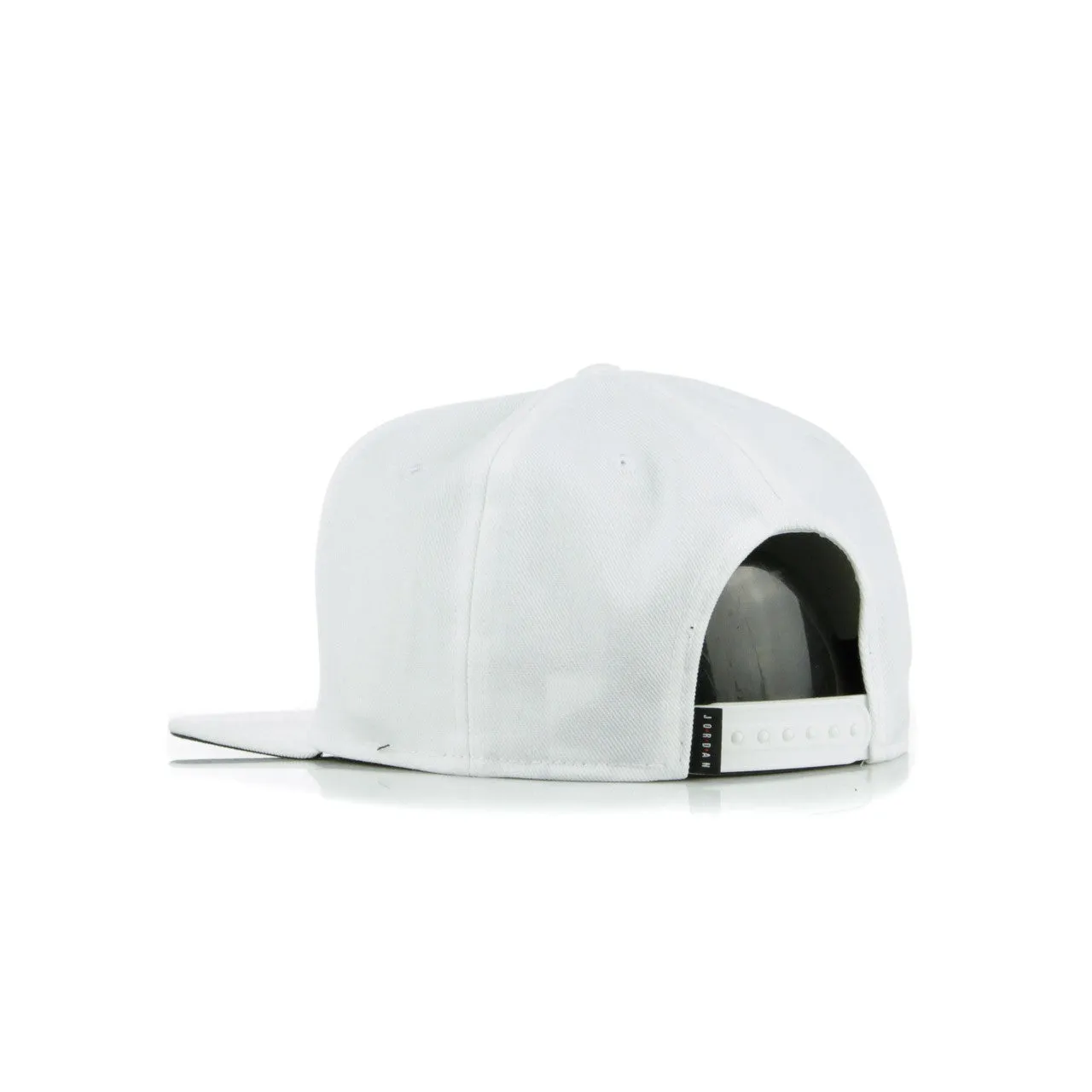 Cappellino Visiera Piatta Uomo Jordan Pro Jumpman Sb White/black