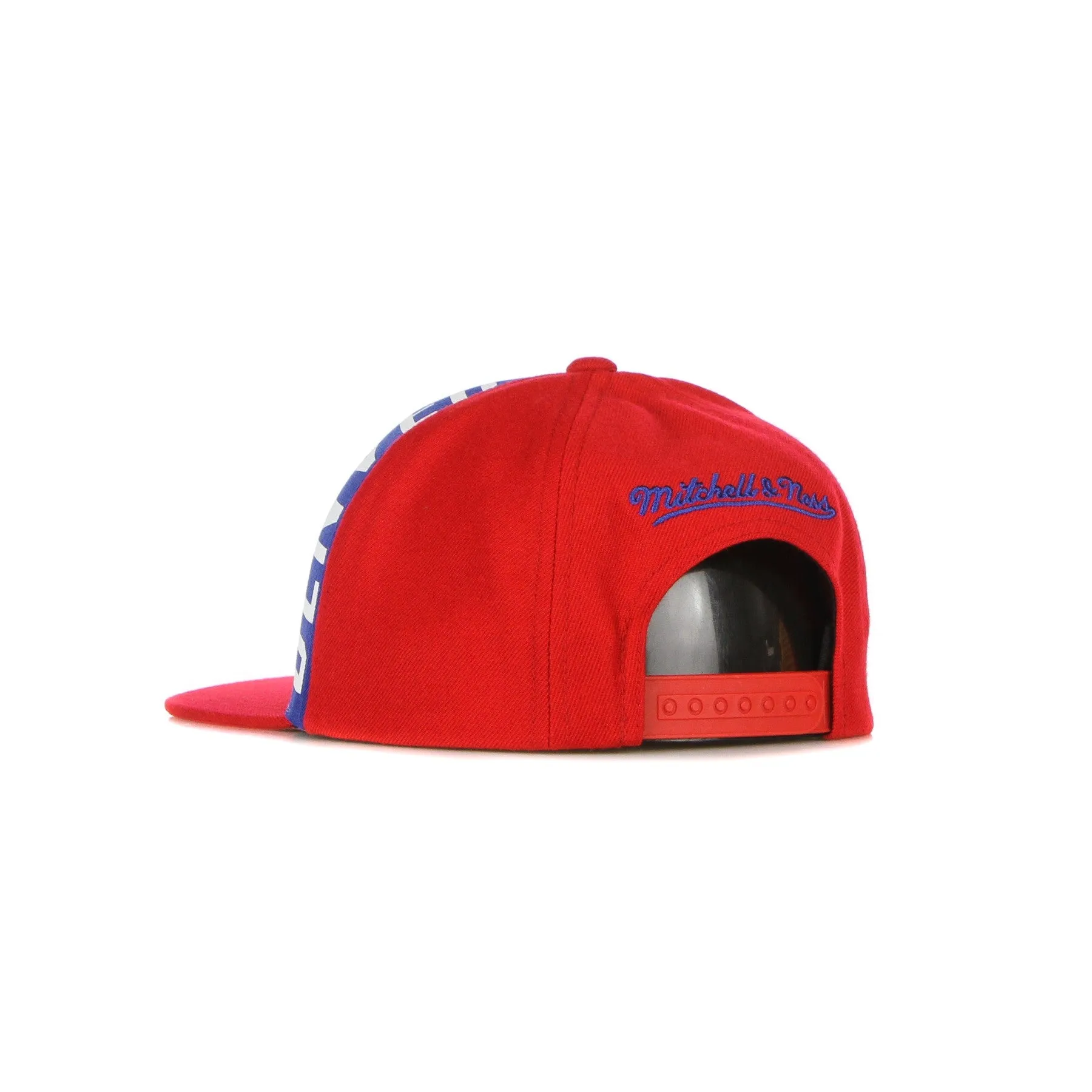 Cappellino Visiera Piatta Uomo Nba Big Face Callout Snapback Hardwood Classics Dennug Red/original Team Colors