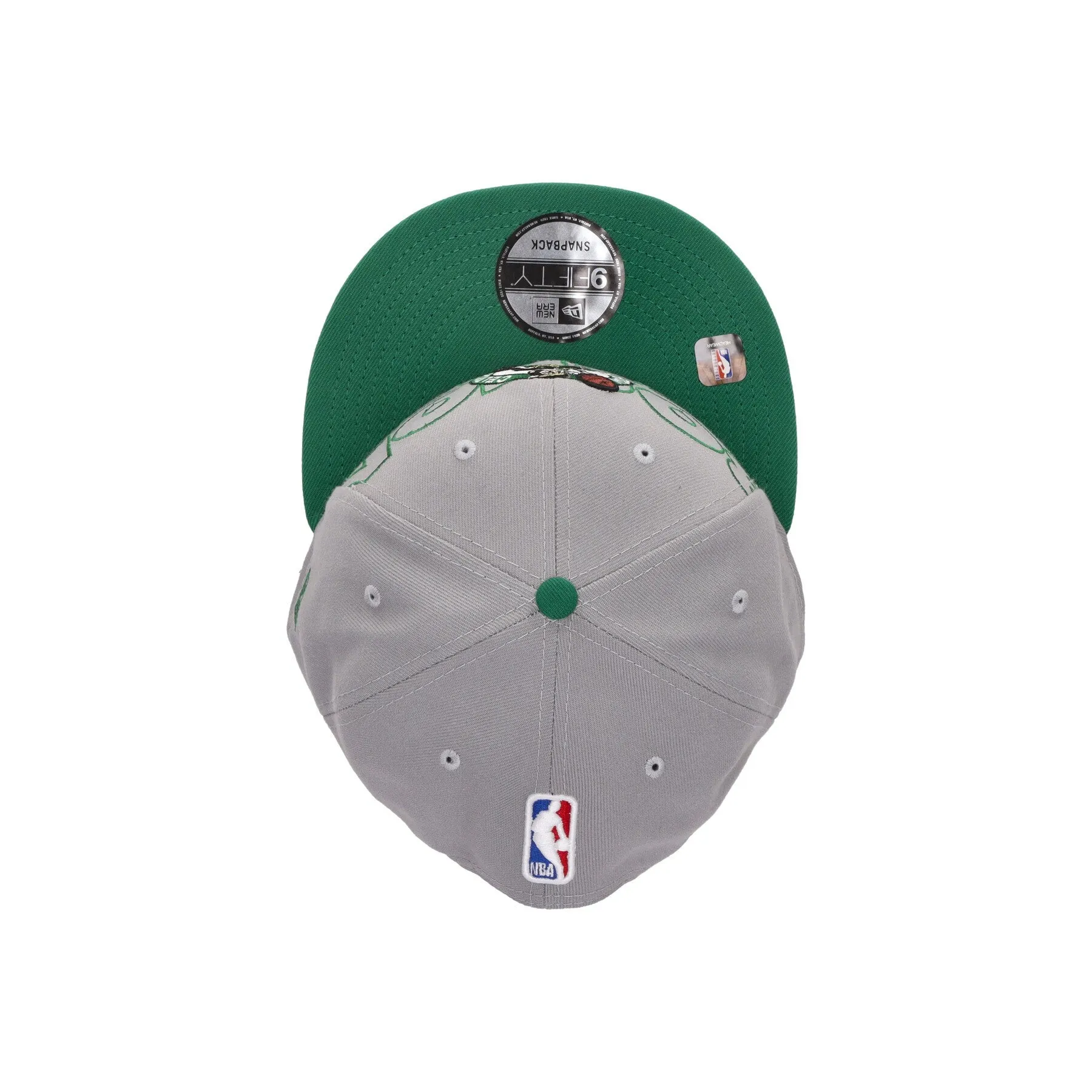 Cappellino Visiera Piatta Uomo Nba Draft 950 Cw Boscel Original Team Colors