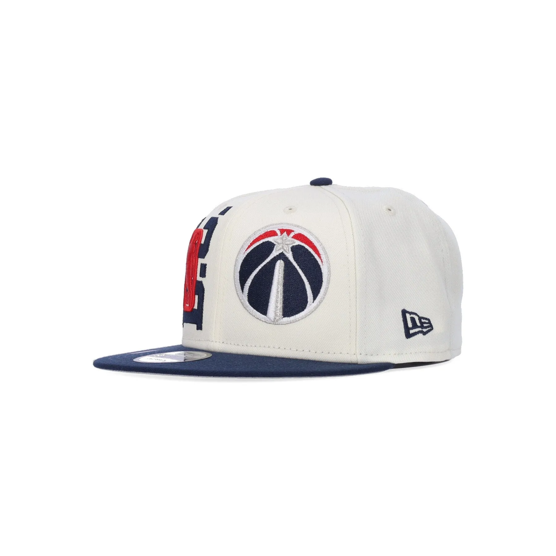 Cappellino Visiera Piatta Uomo Nba Draft 950 Waswiz Crome White/original Team Colors