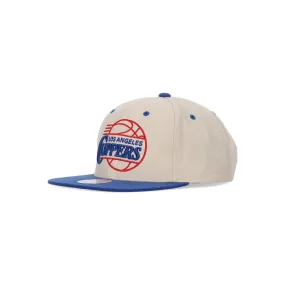 Cappellino Visiera Piatta Uomo Nba Sail 2 Tone Snapback Hardwood Classics Loscli Off White