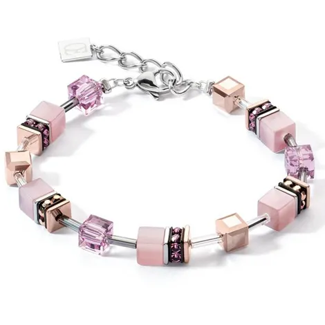 COEUR DE LION Bracciale donna con pietre Coeur de Lion GeoCUBE