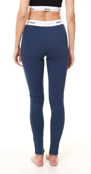 Confezione da 5 MEXX Pantaloni lounge leggings in puro cotone da donna ZN2408016W Blu o nero