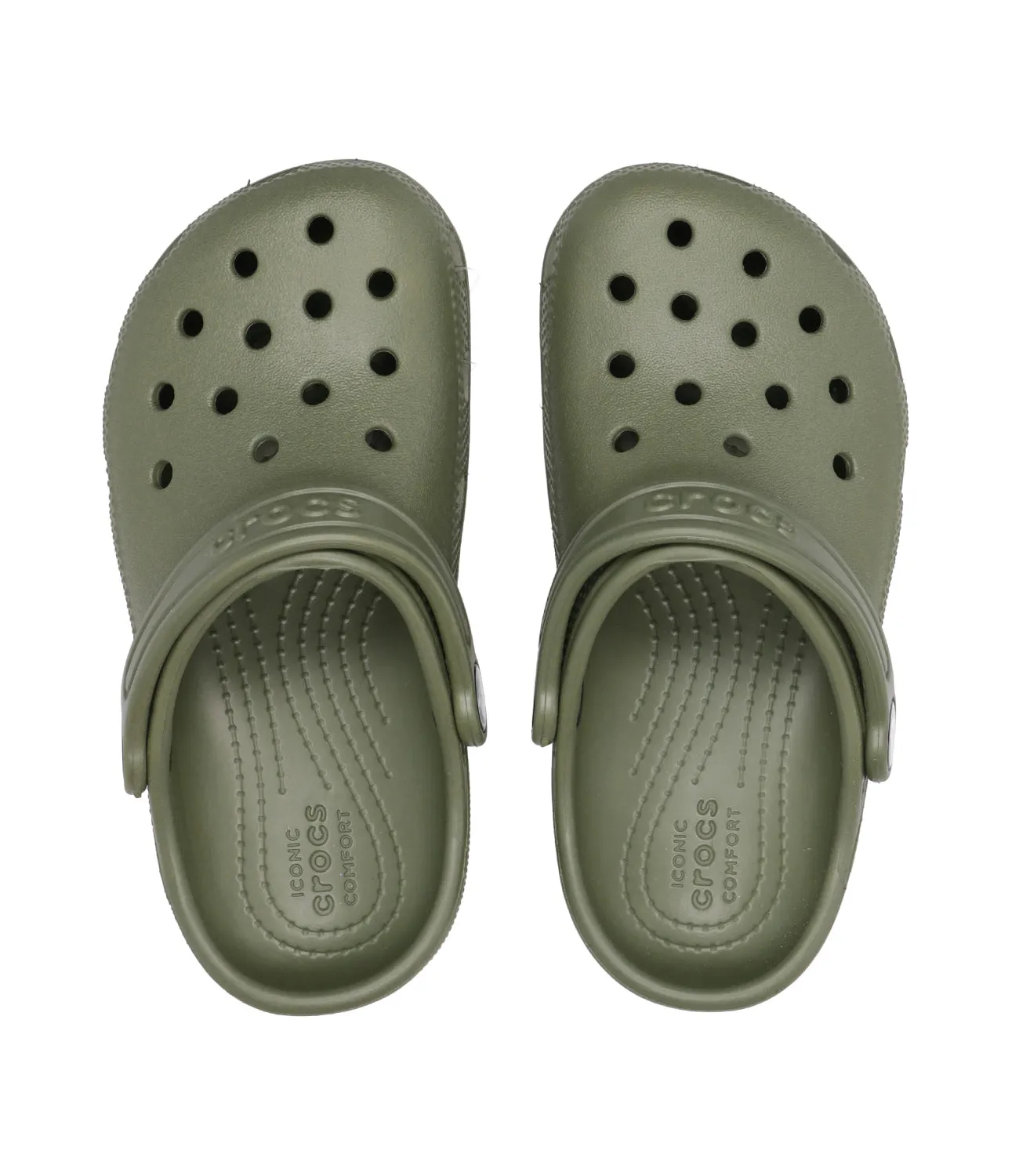 Crocs Kids | Sabot Classic Clog Verde Militare