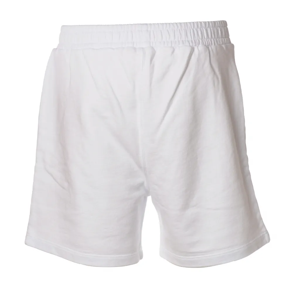 Dondup - Bermuda Felpato con Gamba Morbida - Bianco - Pantalone - Luxury Exclusive Collection