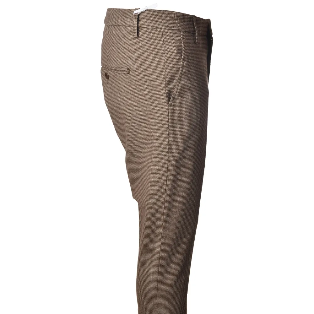 Dondup - Pantalone Gaubert con Gamba Affusolata a Cavallo Morbido - Beige - Pantalone - Luxury Exclusive Collection