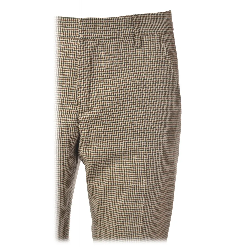 Dondup - Pantalone Modello Gaubert Piedepull - Beige - Pantalone - Luxury Exclusive Collection