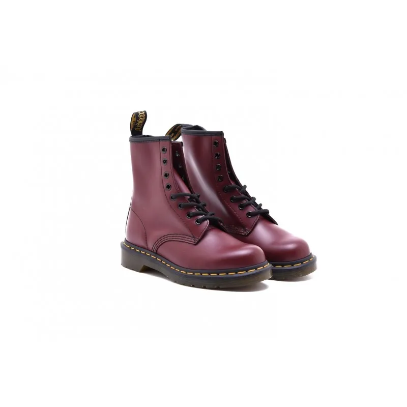 DR.MARTENS - Stivaletto 1460 SMOOTH - Cherry Red