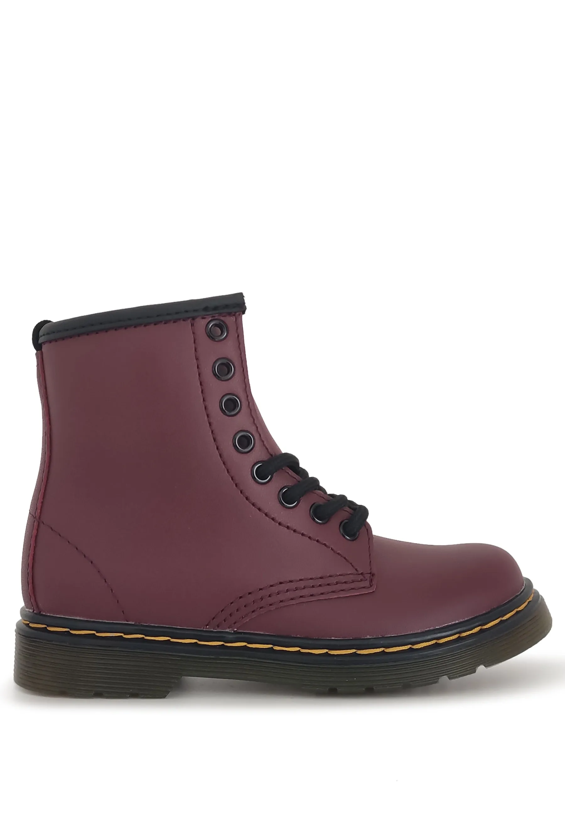 Dr.Martens stivaletto 1460 softy T bambino bordeaux in pelle