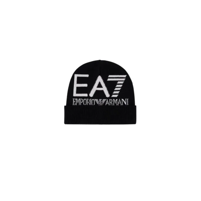 EA7 Emporio Armani Beanie Con Maxi Logo