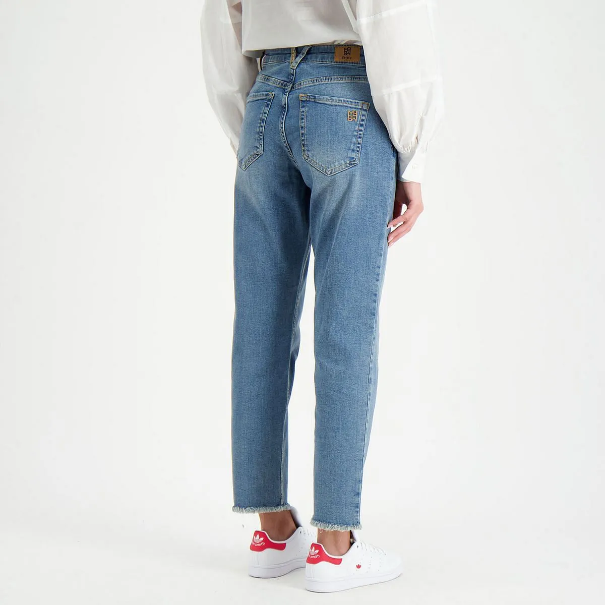      EMME MARELLA JEANS ORLO SFRANGIATO CALATHEA DONNA  