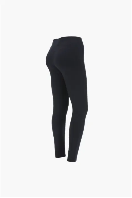 Freddy Leggings in cotone a vita alta F1WTRP7 N black