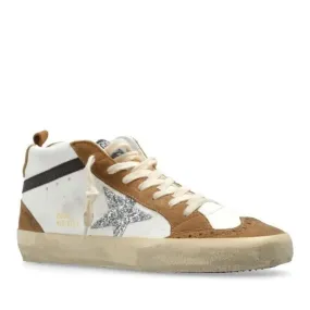 Golden Goose Mid Star Classic Trainers Brown 