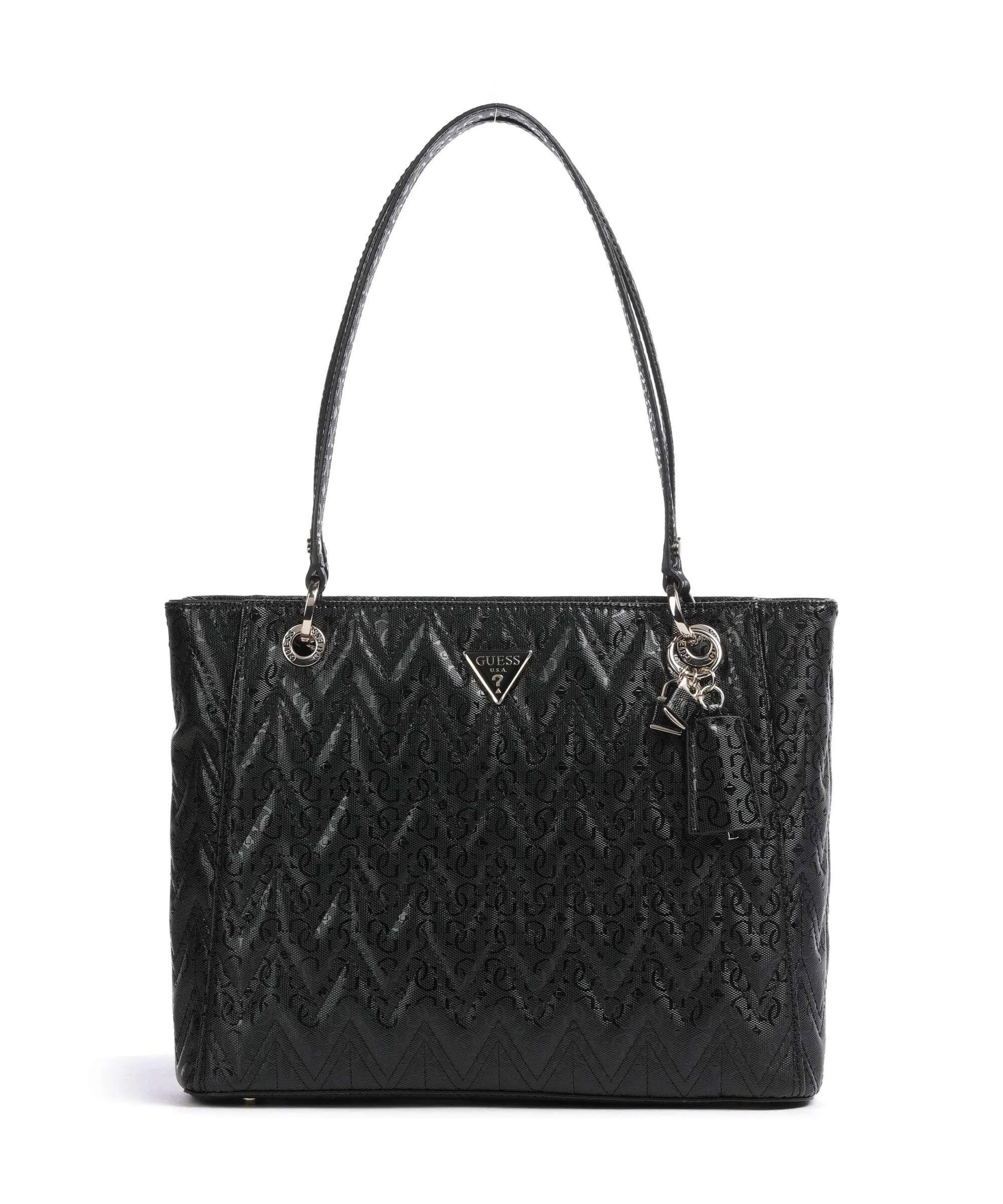  Guess Adelard Borsa shopper pelle sintetica nero  