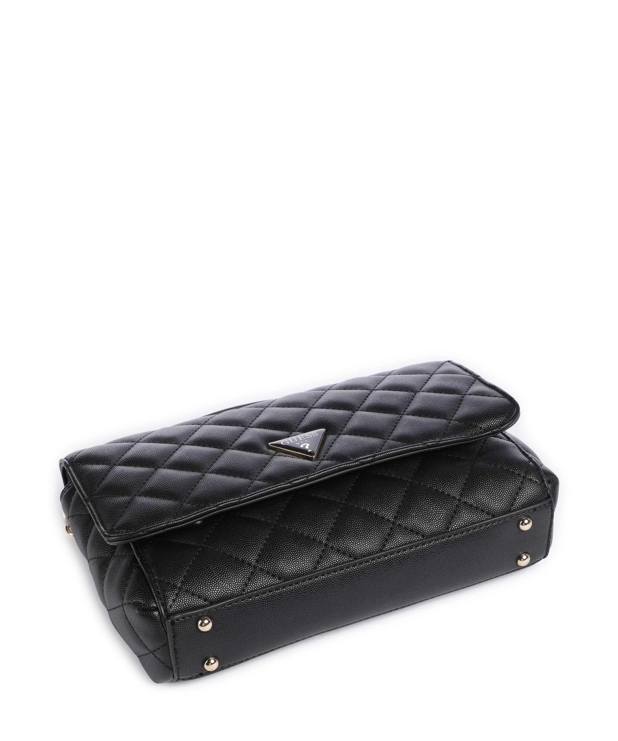  Guess Carly Eco Borsa a spalla pelle sintetica nero  