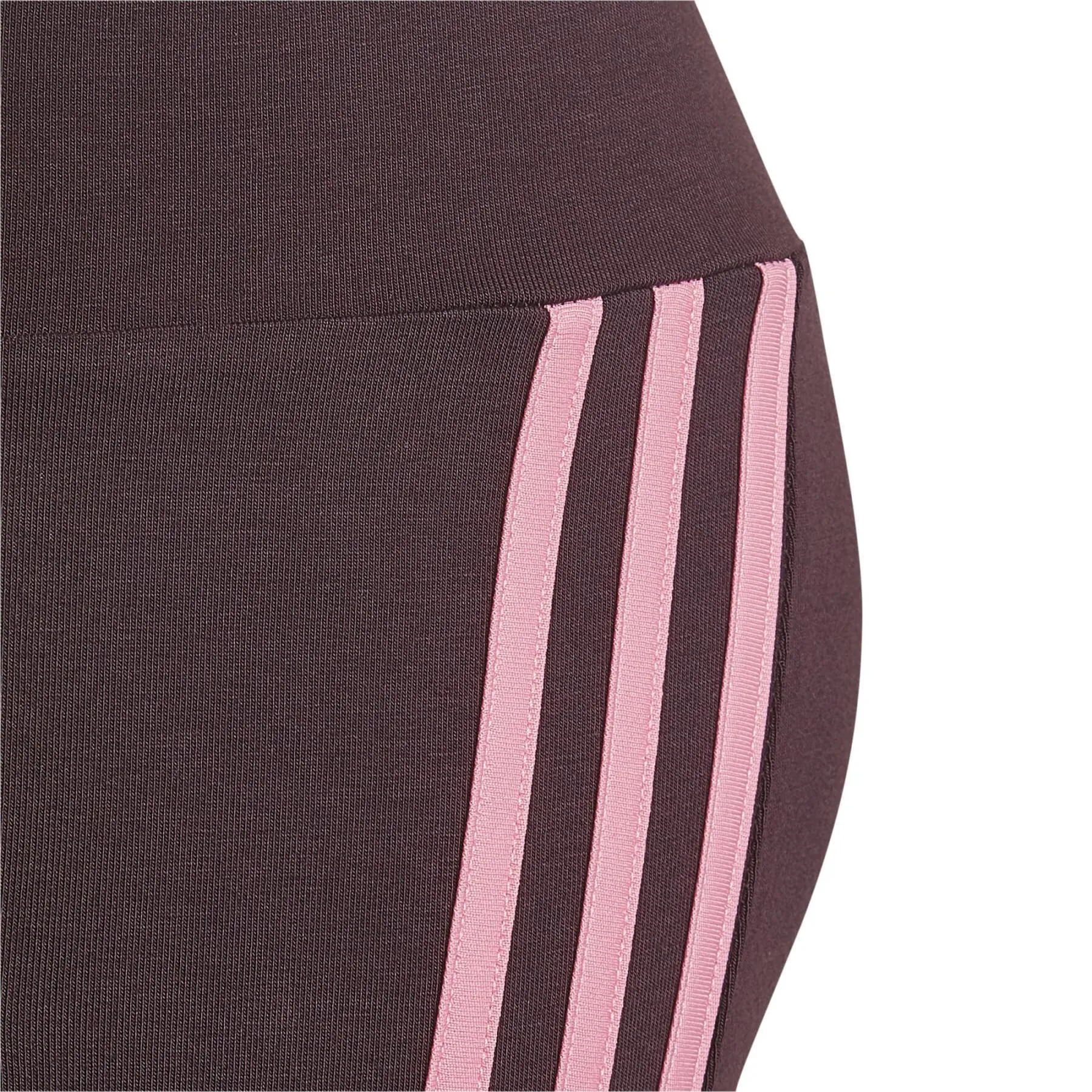 Leggings bambina in cotone a 3 Bende Adidas