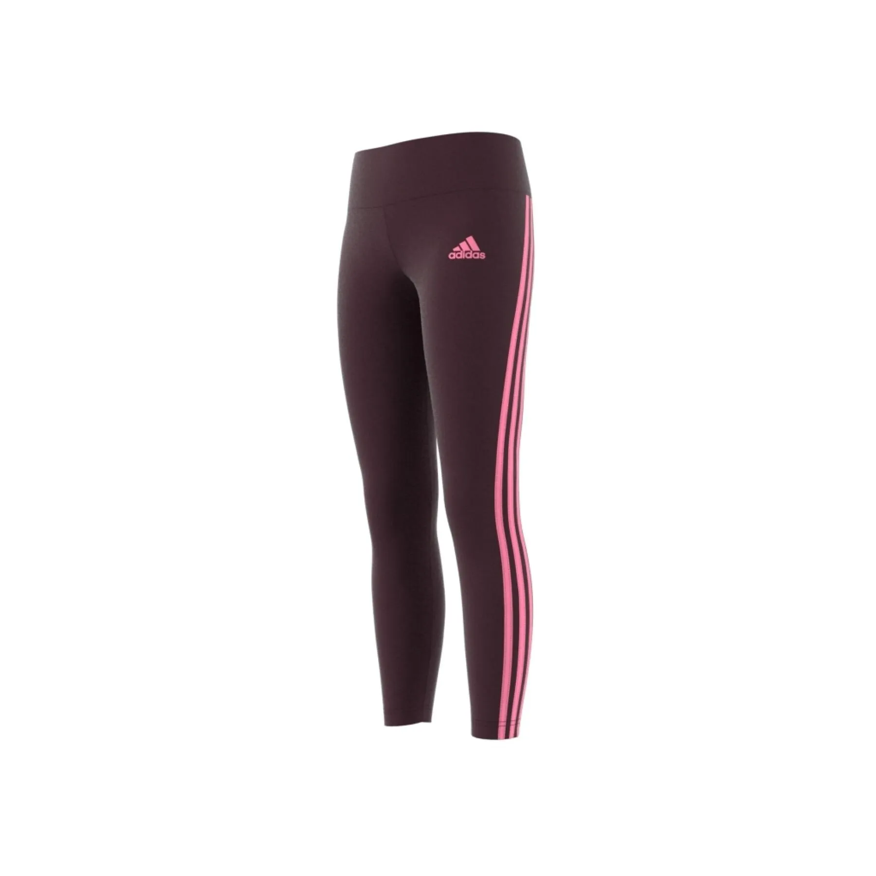 Leggings bambina in cotone a 3 Bende Adidas