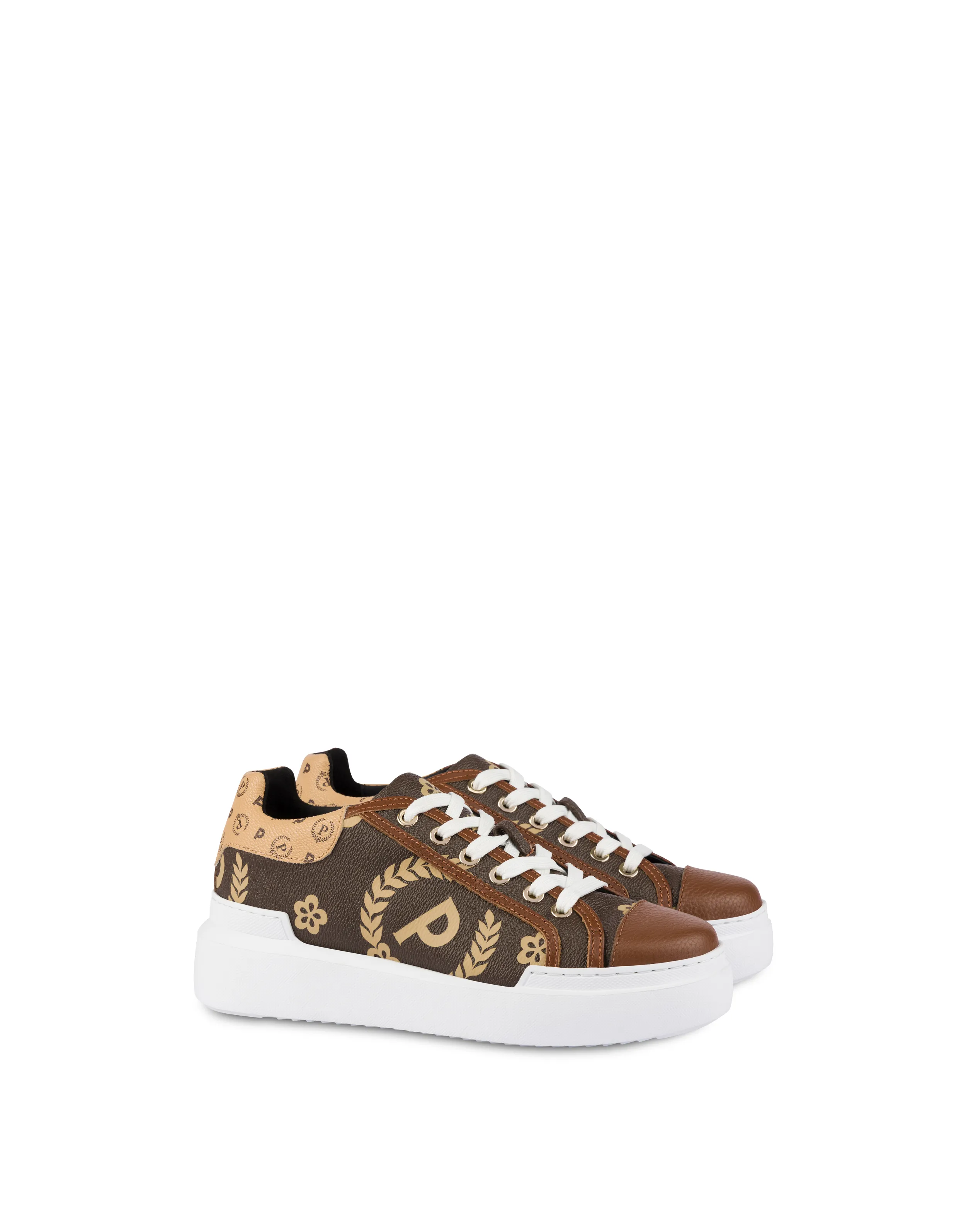     Linea Heritage Sneakers Maxi Heritage Day Sì! Crema/marrone/marrone