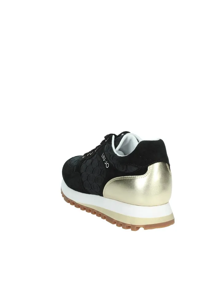 Liu Jo  SNEAKERS BASSA BA4067 PX080 NERO/ORO