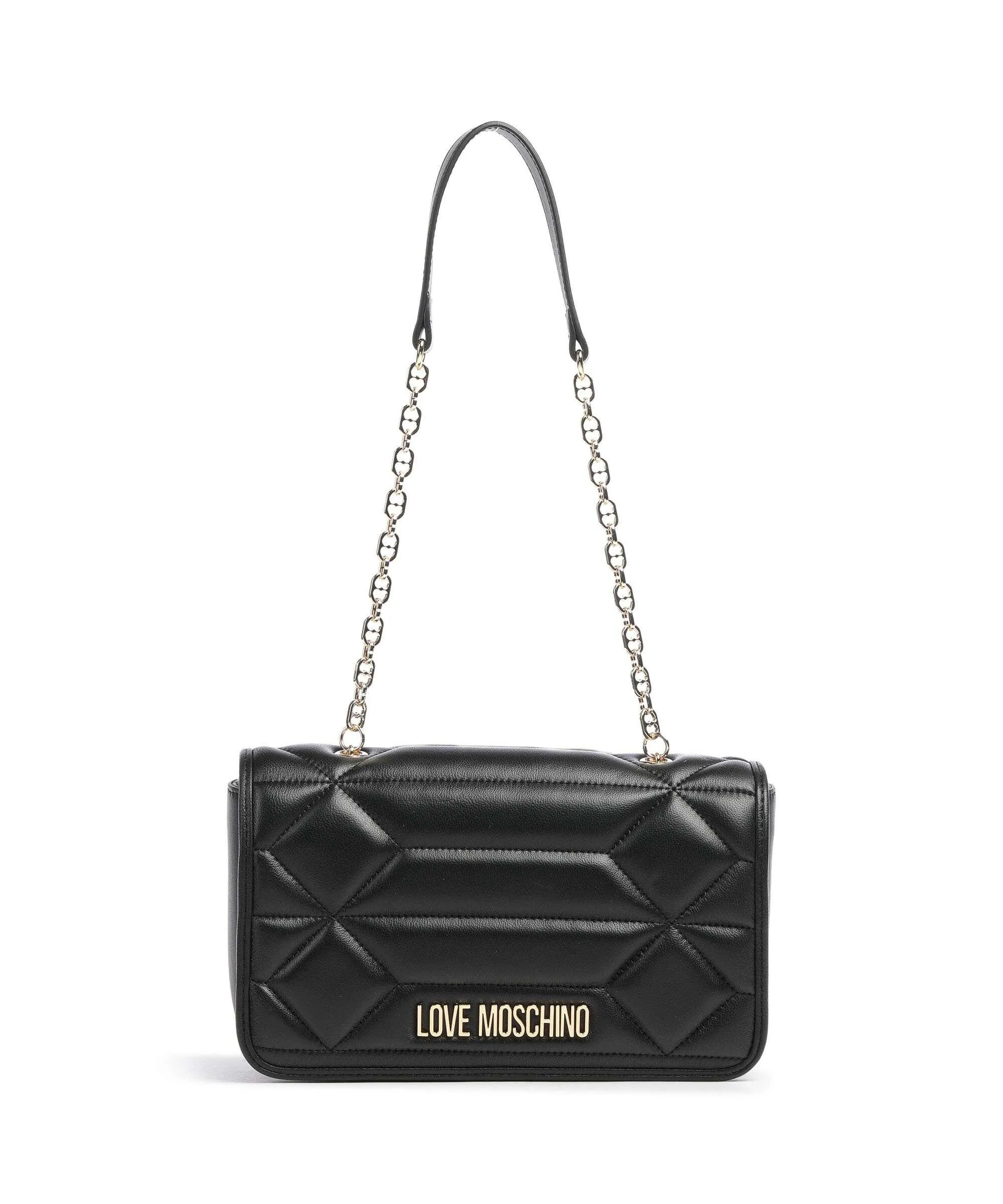  Love Moschino Kaleidoscope Borsa a spalla pelle sintetica nero  