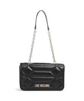  Love Moschino Kaleidoscope Borsa a spalla pelle sintetica nero  