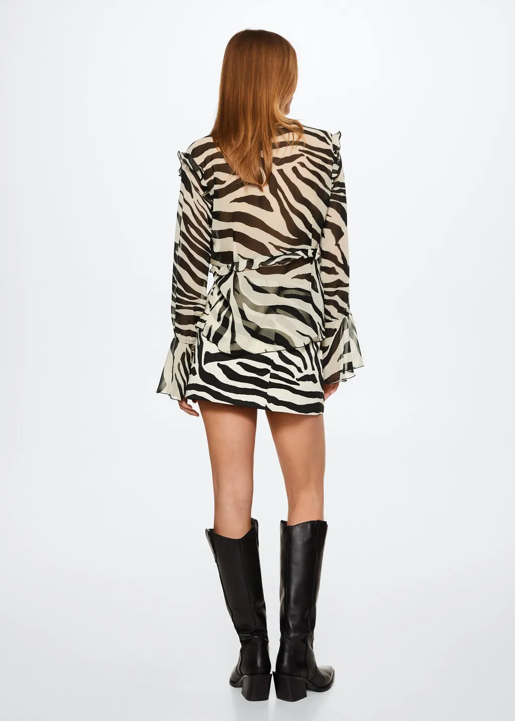 Minigonna animal print