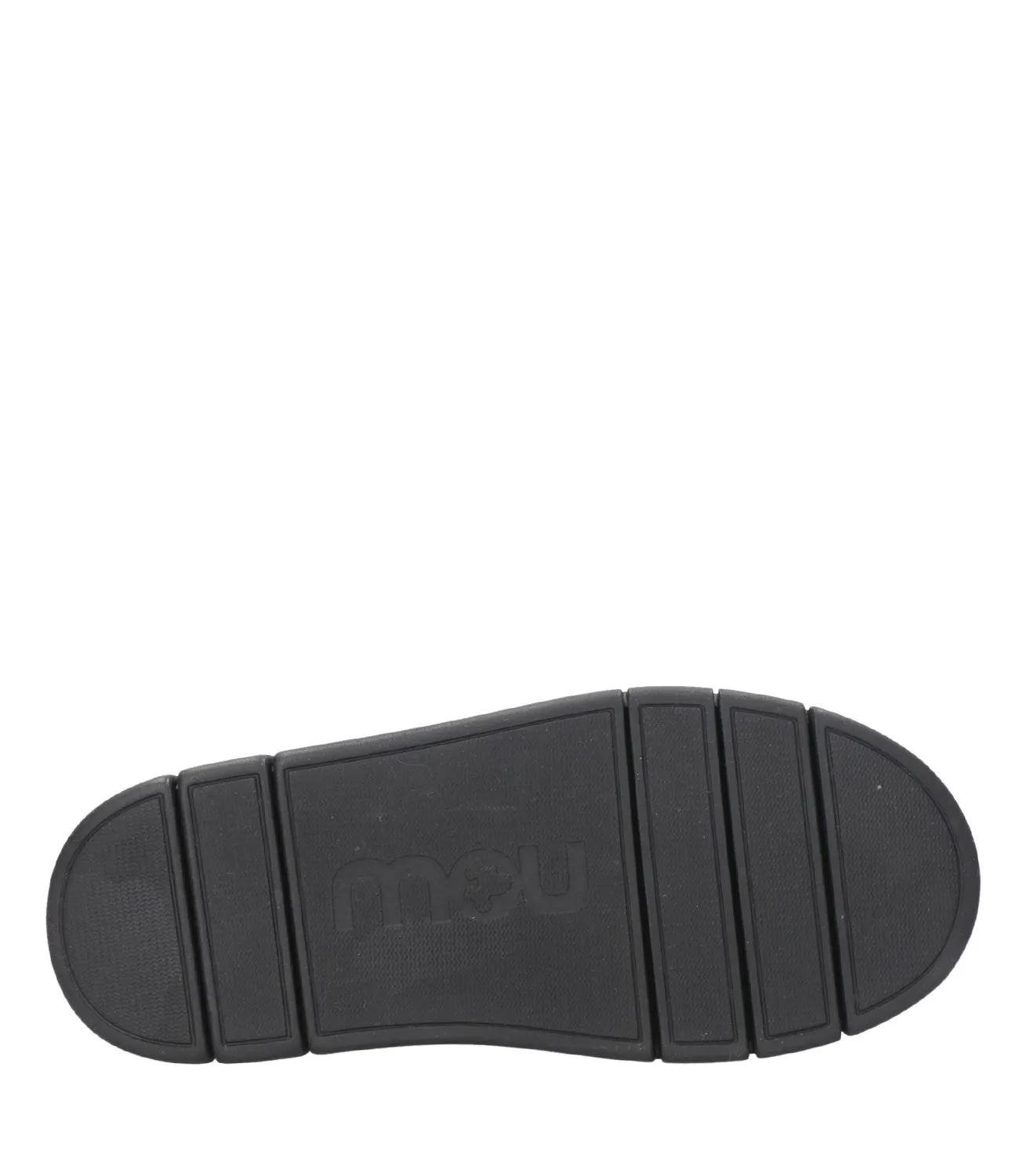 Mou | Sabot Bounce Clog Metal Logo Nero