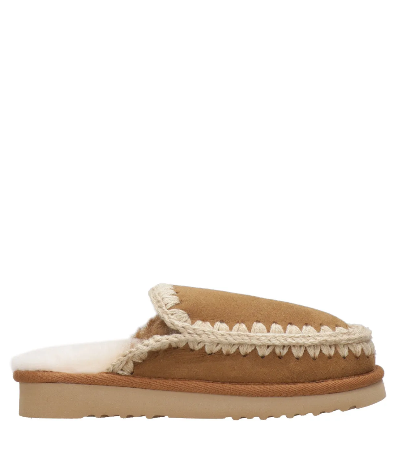 Mou | Sabot Eskimo Slipper Cognac