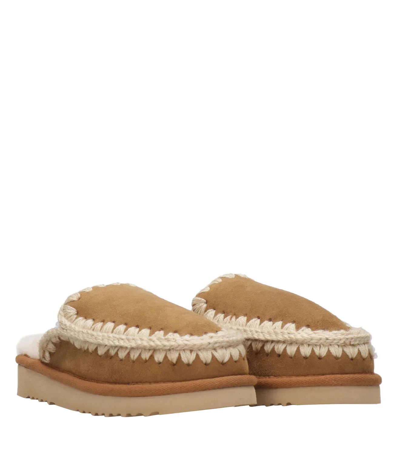 Mou | Sabot Eskimo Slipper Cognac